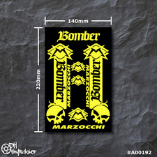 Marzocchi Sticker Neongelb |