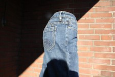 Esprit Jeans Gr. 38 Damen mit tollen Stickereien dunkelblau ungetragen