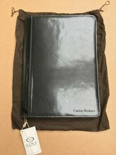 Time Resistance Document Holder (Schwarz) - Mit Werbung, leicht zerkratzt