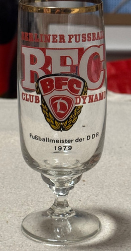 Ddr bierglas bfc dynamo - ddr,