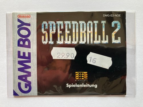 Speedball spielanleitung - speedball,