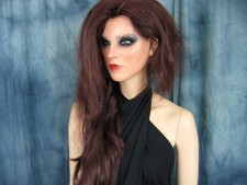 Latexmaske kira wimpern - kira, +wimpern
