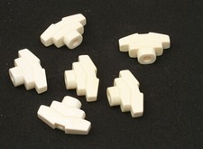  Hailwood "Grained Ivoroid" Tuner Buttons Imperial fits Grover/Hipshot Set (6)