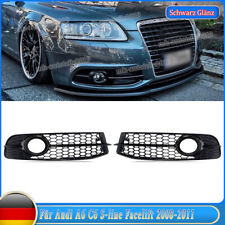 fur Audi A6 C6 08-11 S-line Gitter Blende Nebelscheinwerfer Glänz Rechts Links