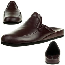 Rohde Herren Varberg Pantoffeln Hausschuhe Schuhe 6607 48 Weinrot