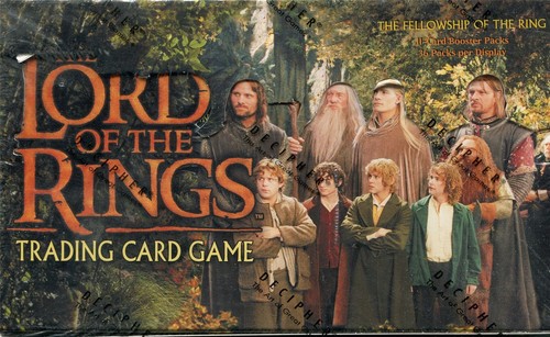 Herr der ringe tcg - ringe,
