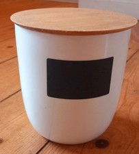 Vorratsbehälter Keramik weiß