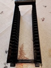 Mini Disc Box H 8cm B 9cm T 24cm Schwarz Kunststoff für 20 Mini Disc