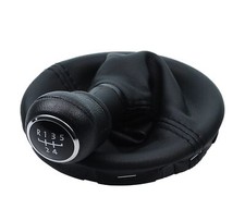 Schaltmanschette Schaltsack Schaltknauf 5 Gang für VW T5 Transporter mit Rahmen