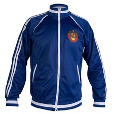 Cccp blau trainingsjacke ussr - blau,