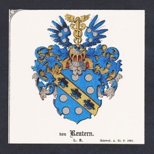 19.Jh. von Reutern Wappen