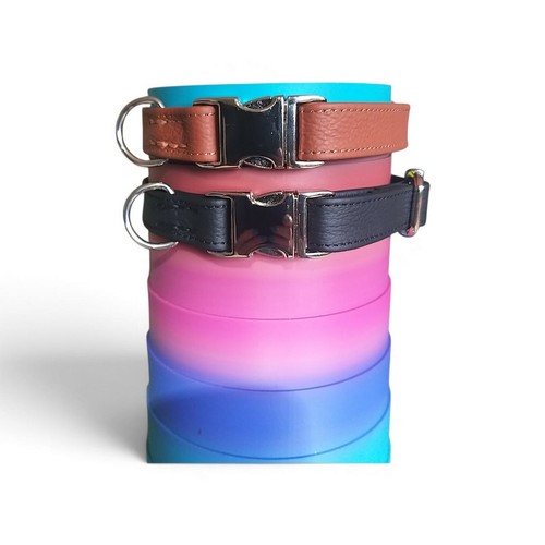 Handgenähtes hundehalsband - handgenähtes,