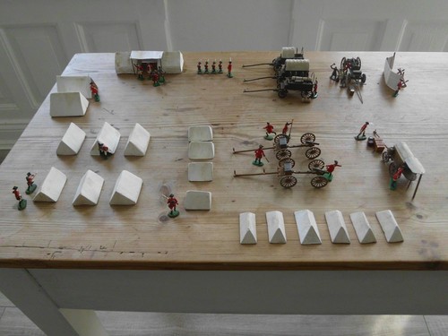 Diorama feldlager camp - diorama,