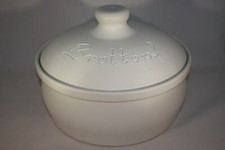 Brottopf rund 30 cm weiss matt