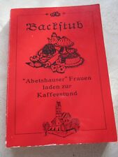 Backstub Abetshauser Frauen laden zur Kaffeestunde Landfrauen Backbuch