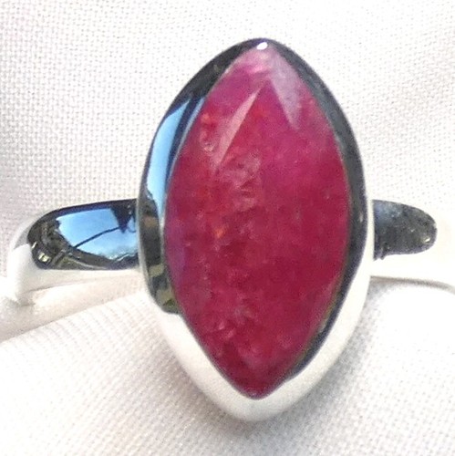 Rubin ring 925 - 💗,