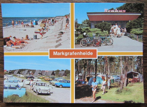 Ansichtskarte rostock - ansichtskarte,
