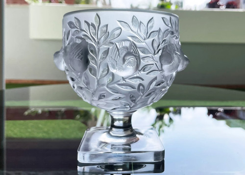 Lalique elizabeth vase - lalique, mid