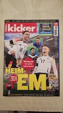 Kicker Sonderheft 2024 EM. Fussball-Europameisterschaft mit Poster & Sticker