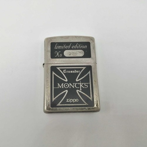Zippo moncks feuerzeug antik - feuerzeug,