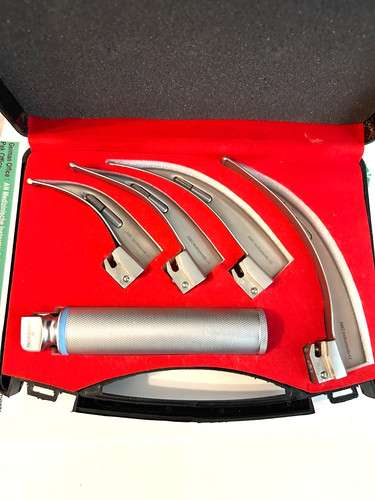 Fiber optic laryngoscope - fiber, set
