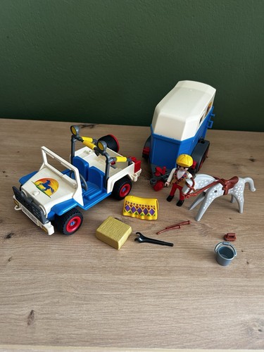 Playmobil 3851 pferdeanhänger - playmobil,