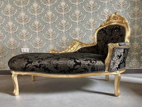Chaise longue velvet blue - longue,