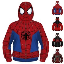 Spiderman Kostüm Kapuzenjacke