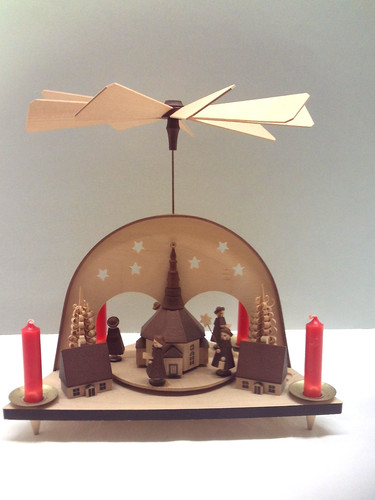 Holz weihnachtspyramide mit - holz,