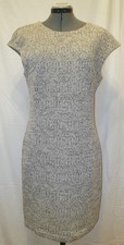 Esprit Kleid beige grau-blau