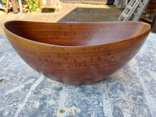Seltene teakholz schale - teakholz,