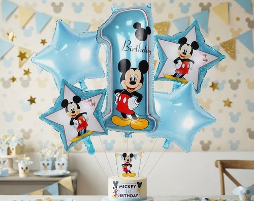 Bs099 micky mouse ballon set - micky,