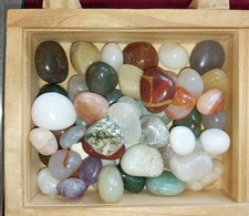 Mineralien Steine Sammlung 50 Stück Naturstein Edelstein