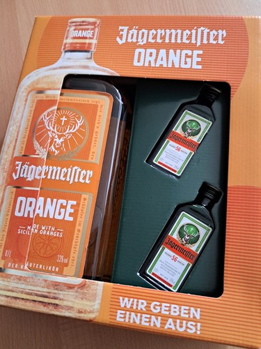 Jägermeister orange vol - orange, 33%
