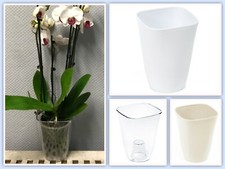 Orchideentopf rund übertopf - rund,