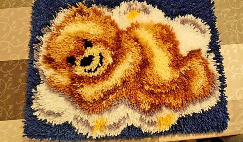 Geknüpfter teppich - geknüpfter,