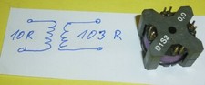 Übertrager Audio / HF Transformer 10 Ohm - 103 Ohm   /  LF 4