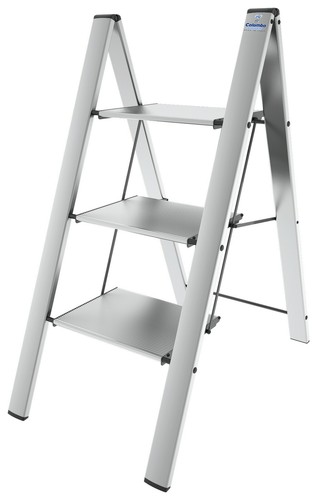 Alu klapptrittleiter leonardo - alu-klapptrittleiter,