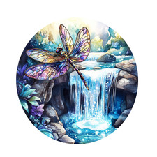 XXL 30X30 car sticker round