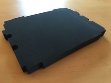 Koffereinlage aus Hart-Schaumstoff für Tanos FESTOOL systainer Classic grau 30mm