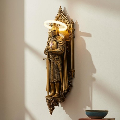 Ritter wandlampe dekorativ - ritter-wandlampe,