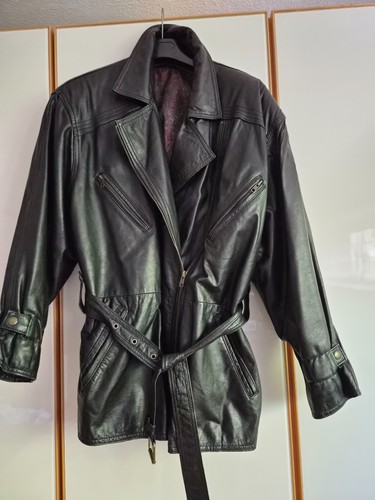 Damen biker lederjacke - damen, biker-lederjacke