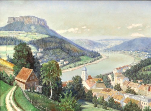 Königstein elbe sachsen mit - elbe,