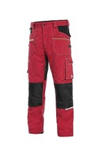 CANIS Arbeitshose Stretch ROT