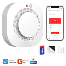 WiFi Tuya Rauchmelder APP Push Feueralarm Sensor Brandmelder Anti-Interferenz