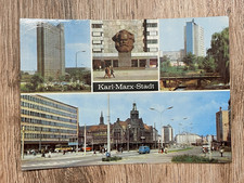 Ansichtskarte, AK, Karl Marx Stadt, jetzt Chemnitz, DDR, gelaufen