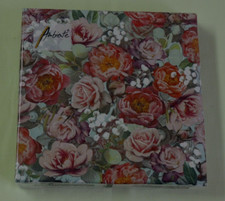 20 Servietten Blumen viele 1