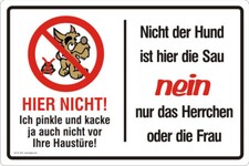 Hundhaufen hier nicht Hunde