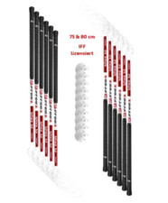 mb-m® Set FreeZ Spike 35 red Kids - 12 Schläger + 10 Bälle Floorball Unihockey