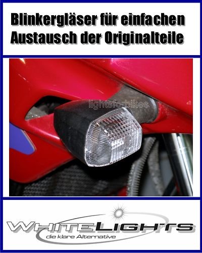 Weisse blinker gläser - weisse,